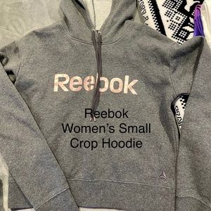Reebok crop hoodie